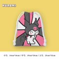 thumbnail image 1 of Kuromi-Bolsa de almacenamiento de algodón con cordón para mujer, monedero pequeño de viaje, bolsa de tela para regalo de Navidad, 1 of 4