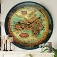 thumbnail image 2 of THE GEARS CLOCK Wall Clock with Real Moving Gears PO-LI_ 24 in Round BLACK-ANTIQUE, 2 of 14