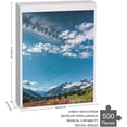 thumbnail image 3 of 500 Piece Puzzles for Adults and Families, Landscape Hill River Sky Scenes Jigsaw Puzzle, Landscape Puzzle Gifts for Women & Mom, Every Piece Unique, Challenging Puzzle, 3 of 8