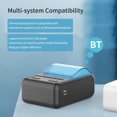 thumbnail image 4 of Printer, P11 58mm Mini Portable Thermal Printer Large Capacity Receipt Printer USB+Wireless BT Connection for Office/Market Compatible with Windows/Android/Ios, 4 of 8