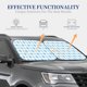 thumbnail image 4 of Fotbe Blue and White Squares Juego de 2 Piezas de Parasoles para Parabrisas | Bloqueador Solar para Auto | Accesorios Plegables para Protección Solar Interior-Large, 4 of 6