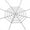 59IN, variant on Halloween Fixable Simulated Spider Web Decoration, Giant Fake Cobweb Prop, Realistic Stretch Spider Web for Halloween Party Haunted House Indoor Outdoor Yard Decor