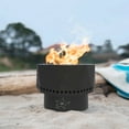 thumbnail image 5 of Dallas Stars 15.76'' The Ridge Smokeless Portable Fire Pit, 5 of 5