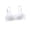 White, variant on LYMAYTER Big Girls Bra Teens Back Closure Training Bra 9-15 Adjustable Strap Breathable Support