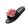 thumbnail image 2 of LSLJS Sandales d'Été pour Femmes pour l'Extérieur, Pantoufles à Bride Unique, Grandes Fleurs Décontractées, Pantoufles pour Femmes, 2 of 3