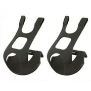 Nylon Toe Clip 06 Black. pedal clip, bicycle pedal clip, bicycle part, bike part, bike accessory, bicycle part
