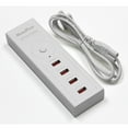 thumbnail image 5 of 4-Port USB Charger AC Power Strip Adapter (White) for iPad/iPhone/Samsung Galaxy Note 7/8 by Maximalpower, 5 of 5