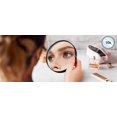 thumbnail image 7 of Siloon Magnifying Mirror and Tweezers Kit, 10X20X Magnifying Makeup Mirrors with 2 Suction Cups, Portable Magnifier Travel Set for Eyebrow Tweezing, Blackhead Blemish Removal3.5 Inch (Mirror) pink, 7 of 7