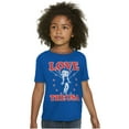 thumbnail image 4 of Betty Boop Cartoon Love The USA Girls Kids T Shirt Tees Teen Brisco Brands L, 4 of 6