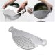thumbnail image 2 of FFY Stainless Steel Pan Pot Drainer Spaghetti Pasta Strainer Easy Draining Kitchen Tool (Silver) 26-27s, 2 of 3