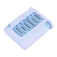 thumbnail image 1 of MERIGLARE Daily Pill Case with Small Compartments Medication Dispenser for Supplements white, 1 of 9