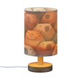 thumbnail image 2 of Desk Lamp Bedside Lamp 5.12x9.7In LED Lamp With USB Charging Interface For Bedroom Living Room Office Study Stylish Decoration Capibara Seamless, 2 of 7