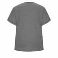 thumbnail image 5 of Womens Summer Tops Short Dolman Sleeve Shirts 2025 Fashion V Neck Outfits Clothes, 5 of 9