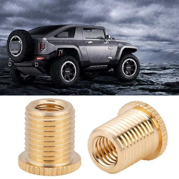 Adaptador de rosca para pomo de cambio, adaptador de rosca para cambio de marchas de coche universal, adaptador de pomo de cambio, artesanía excepcional