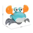 thumbnail image 3 of Jouet Crabe Géant Électrique Cartoon à Commande Vocale Automatique pour Ramper avec Projection Lumineuse, 3 of 3