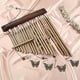 thumbnail image 4 of 18 tubos clásicos de madera maciza, metal, aluminio, campanas de viento, decoración colgante, regalos artesanales, jardín, tienda, campana de viento (dorado 18), 4 of 5
