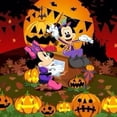 thumbnail image 1 of Disney-dibujo de diamante de dibujos animados, bordado de Mickey, punto de cruz, mosaico hecho a mano, decoración del hogar, regalo de Halloween, 5 d, 1 of 4