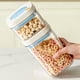thumbnail image 5 of Recipiente Hermético Al Vacío para Alimentos, Frasco de Almacenamiento Sellado con Sello de Presión, para Granos, 1100 Ml, 5 of 5