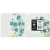 Eros KIN77124 Blue Everyday Floral Luncheon Napkin - Case of 36
