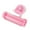 Pink, variant on Farfi Useful Plastic Rolling Tube Squeezer Toothpaste Easy Dispenser Bathroom Holder (Yellow)
