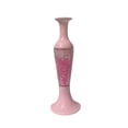 thumbnail image 2 of Crystal Rhinestones, Vase Fillers for Home Decor, 12 In, Slender Tall Vase, Pink Crushed Accents, Entryway Table, Solid Pink Base, 1 Pc, 2 of 7