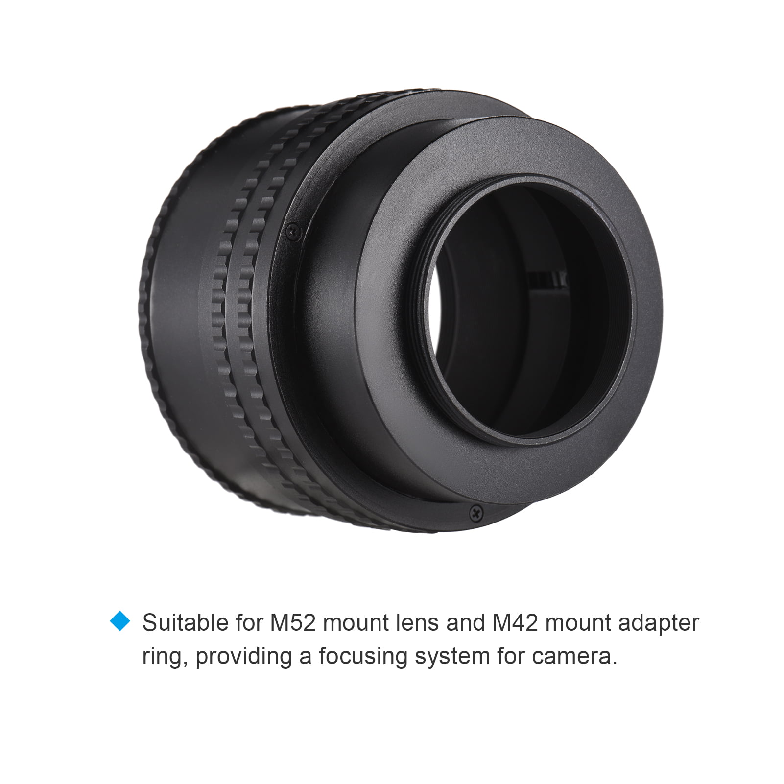 opwinding Ontwapening Egoïsme Andoer M52-M42(17-31) 17mm-31mm M52 to M42 Mount Camera Lens Adapter Ring  Macro Extension Tube Helicoid Lens Focusing Adapter Ring for Macro  Photography - Walmart.com