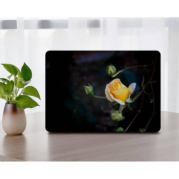 KSK KAISHEK Hard Shell for 2016-2019 Released Newest MacBook Pro 15 inchs with Retina Display + Black Keyboard Cover Model: A1990&A1707 Rose series 0546