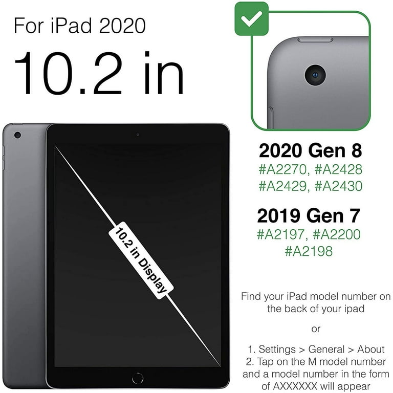 for iPad 10.2 2019 Screen Replacement 7 7th Gen A2197,A2200,A2198 for iPad  10.2 2020 8 8th Gen LCD Display A2428,A2429,A2270,A2430 Panel for iPad 10.2