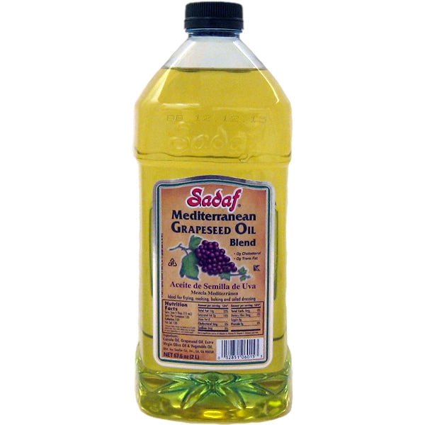 Sadaf Grapeseed oil Mediterranean Blend 2 Liter EACH