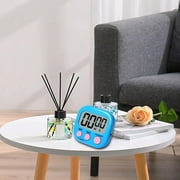 1PCS Multi-Functional Timer Magnetic Backing,Large Screen Count & Countdown Digital Electronic Timer,Used for kitchen,Study,Sports (White)