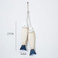 thumbnail image 3 of Hanging Wooden Fish, 1/2 Pieces Nautical Decor, Mediterranean, 3 of 4