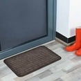 thumbnail image 4 of Evideco Brown Chloe Polypropylene Door Mat 24x16 Inches - Weather Resistant - Outdoor - Front Door Mat for Entryway, Porch, Patio, 4 of 6
