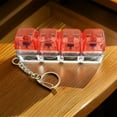 thumbnail image 5 of LED Light Up Desk Companion 4 Button Clickers Keychain Toy For Adults Stress Relief, 5 of 8