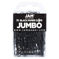 thumbnail image 1 of Jam Paper Clips De Papel Gigantes Coloridos, Grandes, 2 Pulgadas, Clips Negros, Paquete De 75, 1 of 4