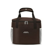 OAVQHLG3B Soft-Sided Cooler with Adjustable Shoulder Strap, Brown