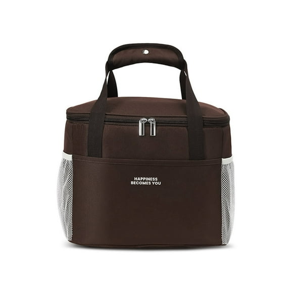 OAVQHLG3B Soft-Sided Cooler with Adjustable Shoulder Strap, Brown