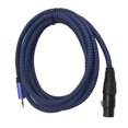 thumbnail image 3 of Cable De Micrófono, Rendimiento Aislante XLR A Cable De 1/8 Pulgadas 24AWG Baja Pérdida Para Estudio Para Actuación En Vivo Para Amantes De La Música, 3 of 8