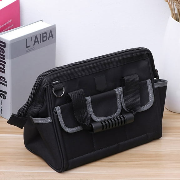OFFIGAM Large Capacity Electrician Tool Bag, Oxford Cloth Maintenance Organizer with Multiple Pockets and Design