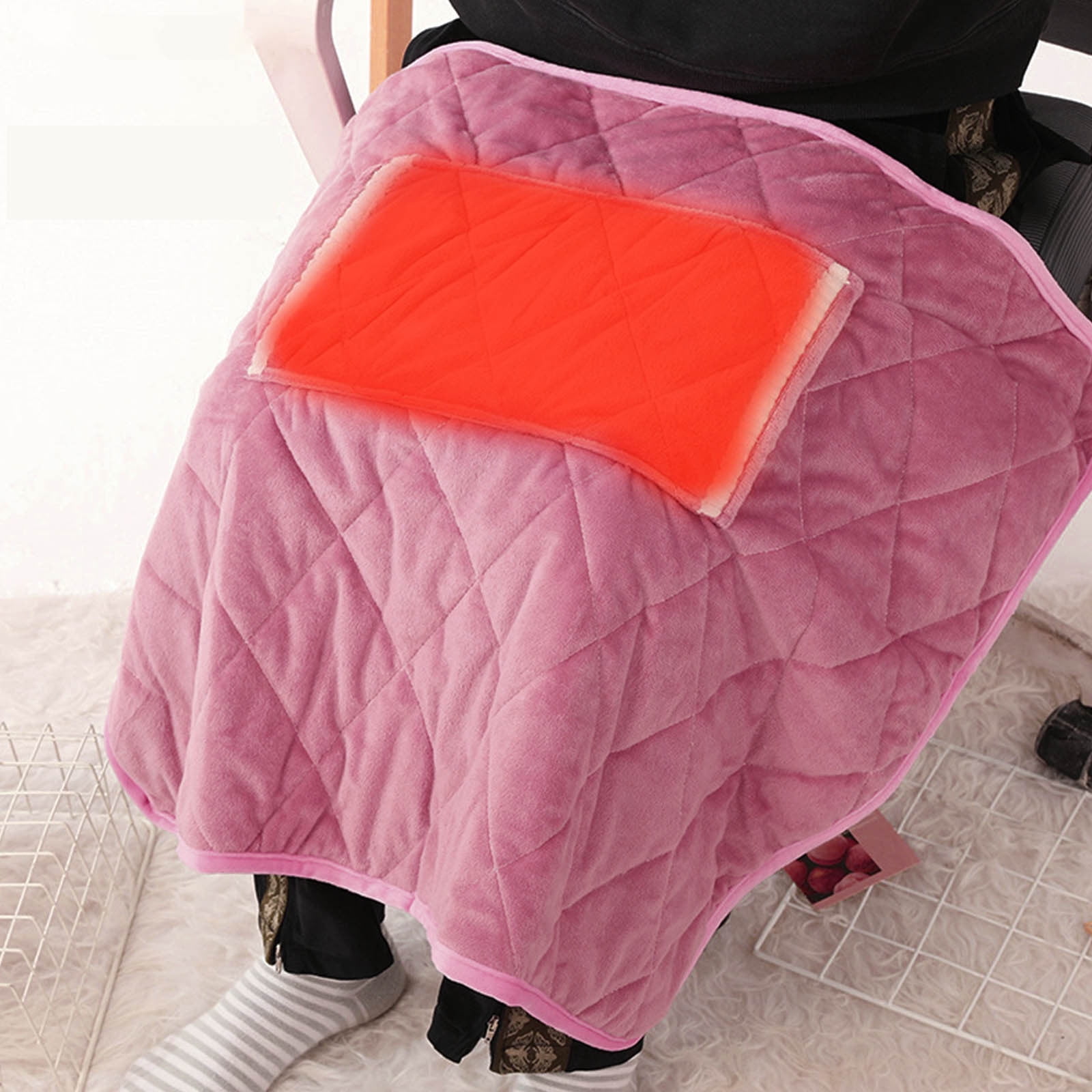 Zanvin Electric Blankets 5v Low Voltage Heating Blanket Usb Electric Blanket Multi Functional Hand Warmer Knee Blanket Office Lunch Break Heating Bla