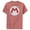 Red Heather, variant on Boy's Nintendo Mario Circle Icon Performance Graphic Tee Charcoal Heather Medium