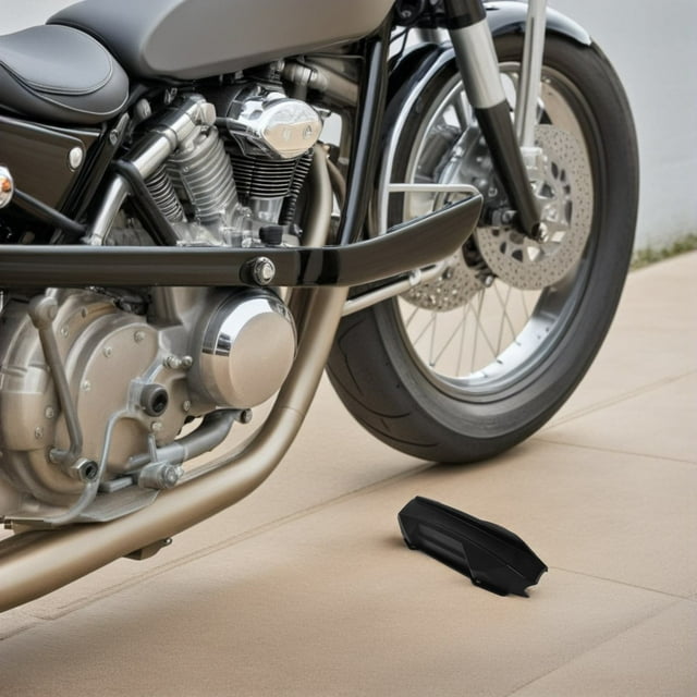 CATIEBYE Frame Sliders Crash Protector 2Pcs Black Abs Aluminum Motorcycle Guards Crash Bars Impact Absorption