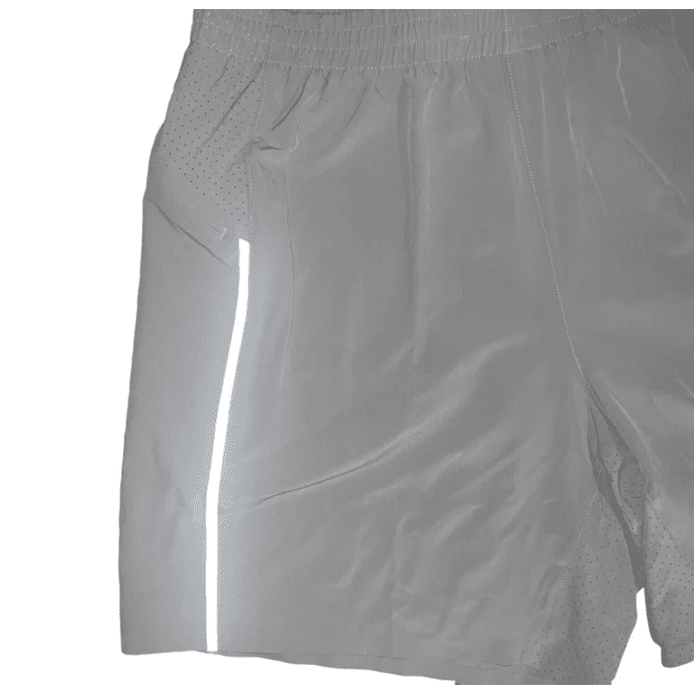 VRST Men's 5” Accelerate Run Shorts - Silver Shadow - Size XXL