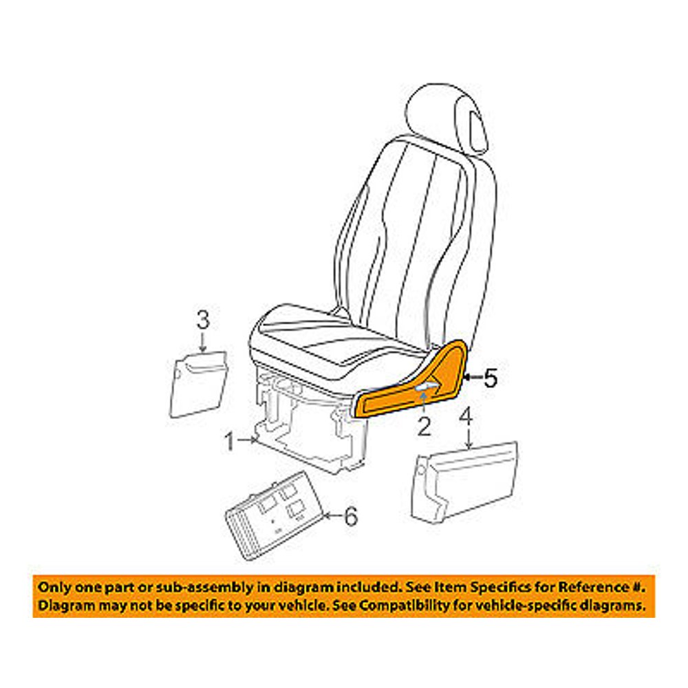 CHRYSLER OEM 2009 PT CruiserSeat CoverSide Right 1CW291K2AA Walmart