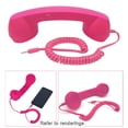 thumbnail image 4 of TISHITA Handset, 3.5mm Mobile Receiver for Cell - Rose Red, 4 of 8