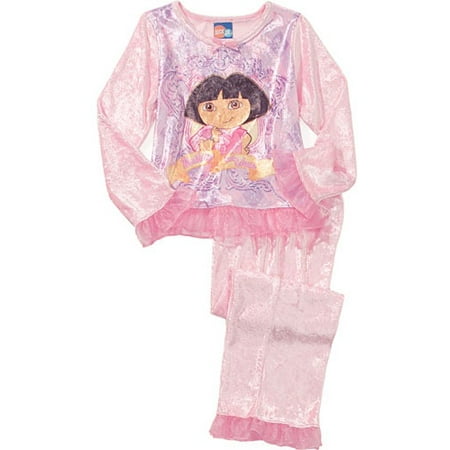 Dora the Explorer Little Girls' 2-Piece Pajamas