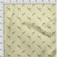 thumbnail image 3 of oneOone Organic Cotton Voile Fabric Bird Block Decor Fabric Printed BTY 42 Inch Wide, 3 of 4