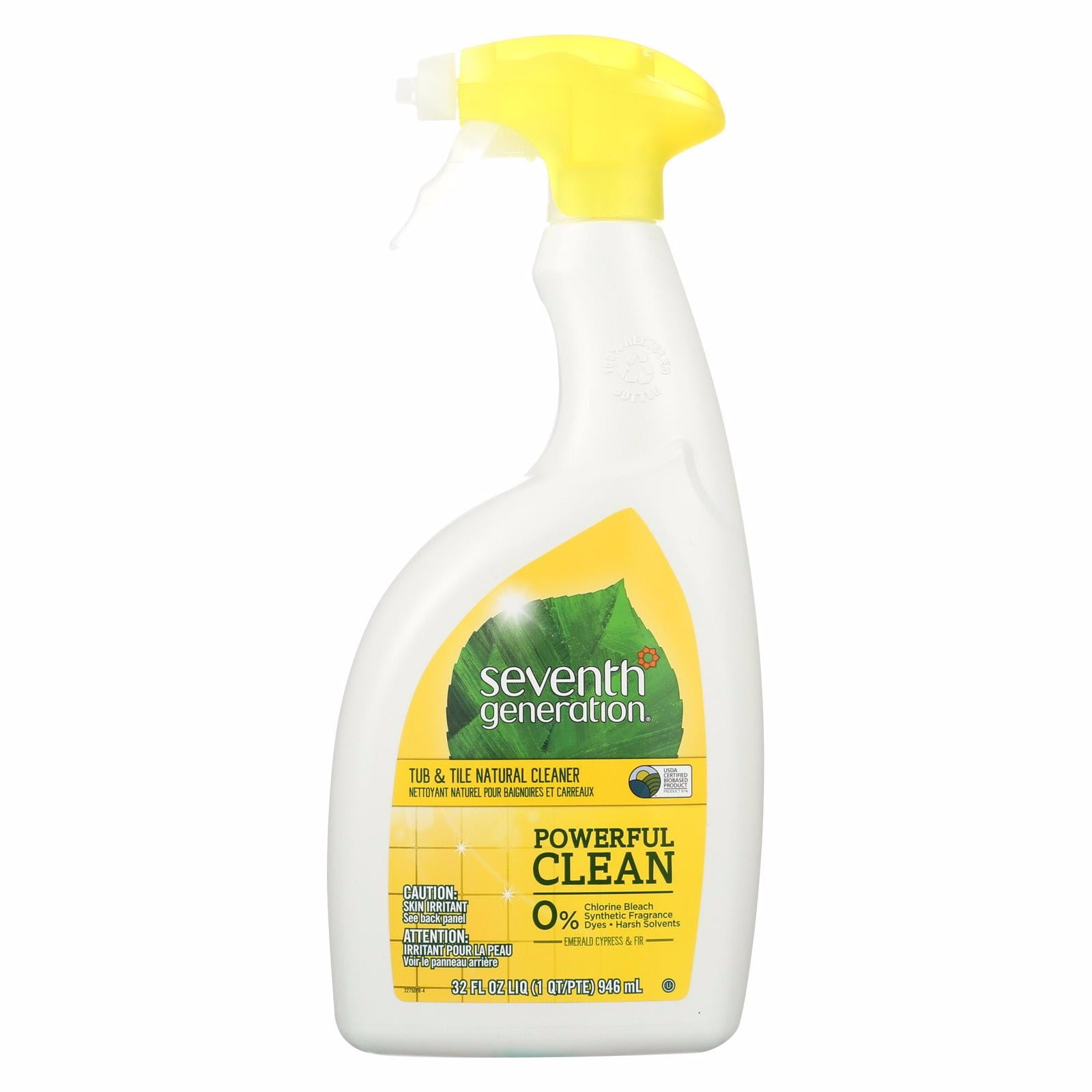 Seventh Generation Tub And Tile Natural Cleaner Emerald Cypress And