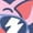 HEATHER NAVY, variant on Instant Message - Hamsome Pig Fitted Short Sleeve Graphic T-Shirt