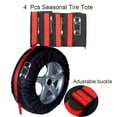 thumbnail image 5 of Funda para neumáticos de coche Funda para neumáticos de nieve Funda para amarre Funda para neumático de repuesto Bolsa de almacenamiento para fundas de neumáticos Funda antipolvo, 5 of 5