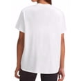 thumbnail image 2 of "HAZ TODO CON AMOR". Camiseta de cuello redondo con estampado gráfico, manga corta, informal, para mujer, primavera, verano y otoño. Cómoda y suave, ideal para adultos, hombres y mujeres., 2 of 4